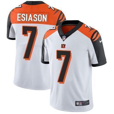 Nike Cincinnati Bengals #7 Boomer Esiason White Stitched NFL Vapor Untouchable Limited Jersey