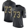Nike Cincinnati Bengals #73 Jonah Williams Black Stitched NFL Limited 2016 Salute to Service Jersey Youth