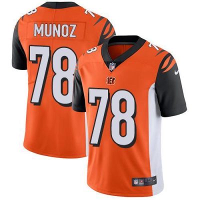 Nike Cincinnati Bengals #78 Anthony Munoz Orange Alternate Stitched NFL Vapor Untouchable Limited Jersey