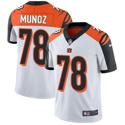 Nike Cincinnati Bengals #78 Anthony Munoz White Stitched NFL Vapor Untouchable Limited Jersey