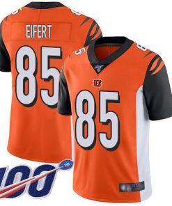 Nike Cincinnati Bengals #85 Tyler Eifert Orange Alternate Stitched NFL 100th Season Vapor Limited Jersey