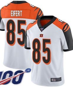 Nike Cincinnati Bengals #85 Tyler Eifert White Stitched NFL 100th Season Vapor Limited Jersey