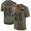 Nike Cincinnati Bengals #89 Drew Sample Camo Super Bowl LVI Patch Stitched NFL Limited 2019 Salute To Service Jersey