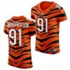 Nike Cincinnati Bengals #91 Trey Hendrickson 2021-22 Orange City Edition Elite NFL Jersey