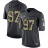 Nike Cincinnati Bengals #97 Geno Atkins Black Stitched NFL Limited 2016 Salute to Service Jersey