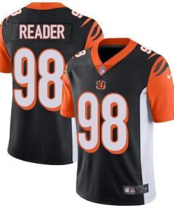 Nike Cincinnati Bengals #98 D.J. Reader Black Team Color Stitched NFL Vapor Untouchable Limited Jersey