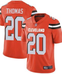 Nike Cleveland Browns #20 Tavierre Thomas Orange Alternate Stitched NFL Vapor Untouchable Limited Jersey