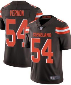 Nike Cleveland Browns #54 Olivier Vernon Brown Team Color Stitched NFL Vapor Untouchable Limited Jersey