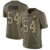 Nike Cleveland Browns #54 Olivier Vernon Olive/Camo Stitched NFL Limited 2017 Salute To Service Jersey