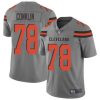 Nike Cleveland Browns #78 Jack Conklin Gray Stitched NFL Limited Inverted Legend Jersey