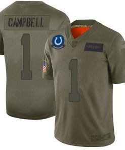 Nike Colts #1 Parris Campbell Camo Stitched NFL Limited 2019 Salute To Service Jersey