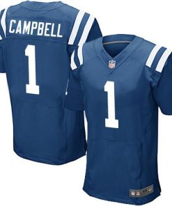 Nike Colts #1 Parris Campbell Royal Blue Team Color Stitched NFL Vapor Untouchable Elite Jersey