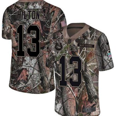 Nike Colts #13 T.Y. Hilton Camo Stitched NFL Limited Rush Realtree Jersey