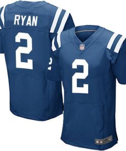 Nike Colts #2 Matt Ryan Royal Blue Team Color Stitched NFL Vapor Untouchable Elite Jersey