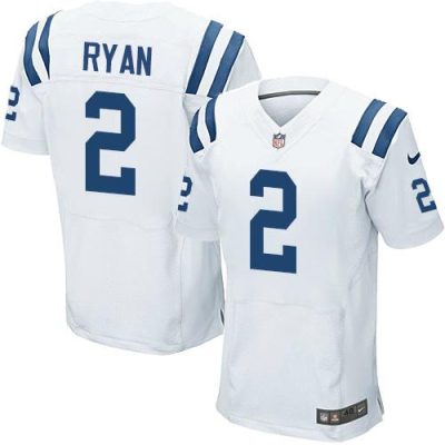 Nike Colts #2 Matt Ryan White Stitched NFL Elite Jersey