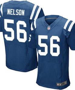 Nike Colts #56 Quenton Nelson Royal Blue Team Color Stitched NFL Elite Jersey