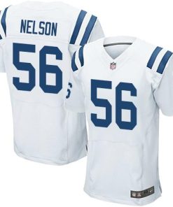 Nike Colts #56 Quenton Nelson White Stitched NFL Elite Jersey