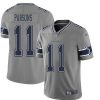 Nike Cowboys #11 Micah Parsons Gray Stitched NFL Limited Inverted Legend Jersey