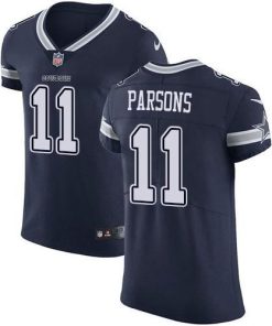 Nike Cowboys #11 Micah Parsons Navy Blue Team Color Stitched NFL Vapor Untouchable Elite Jersey