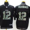 Nike Cowboys #12 Roger Staubach Black Stitched NFL Elite Camo Fashion Jersey