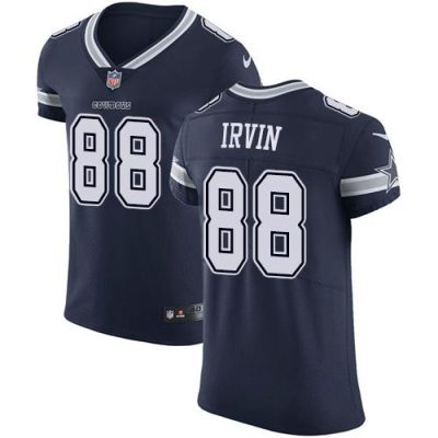 Nike Cowboys #88 Michael Irvin Navy Blue Team Color Stitched NFL Vapor Untouchable Elite Jersey