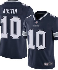 Nike Dallas Cowboys #10 Tavon Austin Navy Blue Team Color Stitched NFL Vapor Untouchable Limited Jersey