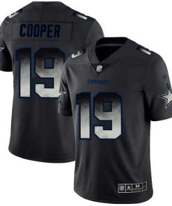 Nike Dallas Cowboys #19 Amari Cooper Black Stitched NFL Vapor Untouchable Limited Smoke Fashion Jersey