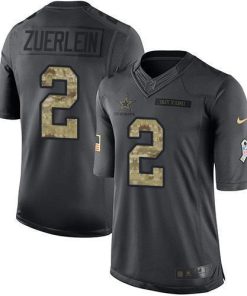 Nike Dallas Cowboys #2 Greg Zuerlein Black Stitched NFL Limited 2016 Salute to Service Jersey