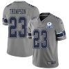 Nike Dallas Cowboys #23 Darian Thompson Gray Stitched With Established In 1960 Patch NFL Limited Inverted Legend Jersey