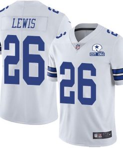 Nike Dallas Cowboys #26 Jourdan Lewis White Stitched With Established In 1960 Patch NFL Vapor Untouchable Limited Jersey