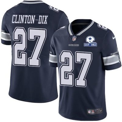 Nike Dallas Cowboys #27 Ha Ha Clinton-Dix Navy Blue Team Color Stitched With Established In 1960 Patch NFL Vapor Untouchable Limited Jersey