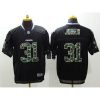 Nike Dallas Cowboys #31 Byron Jones Black Stitched NFL Elite Camo Fashion Jersey