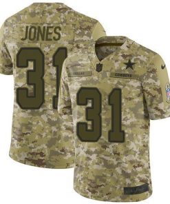 Nike Dallas Cowboys #31 Byron Jones Camo Stitched NFL Limited 2018 Salute To Service Jersey