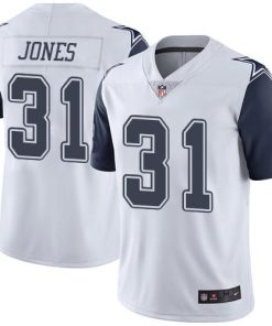 Nike Dallas Cowboys #31 Byron Jones White Stitched NFL Limited Rush Jersey