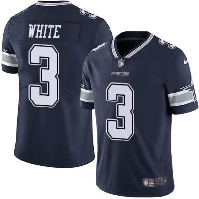 Nike Dallas Cowboys #3 Mike White Navy Blue Team Color Stitched NFL Vapor Untouchable Limited Jersey