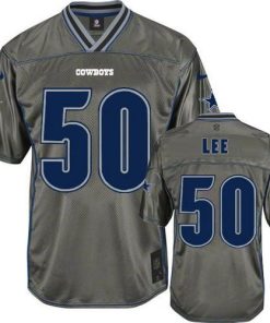 Nike Dallas Cowboys #50 Sean Lee Grey Stitched NFL Elite Vapor Jersey