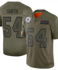 Nike Dallas Cowboys #54 Jaylon Smith Camo Stitched NFL Limited 2019 Salute To Service Jersey