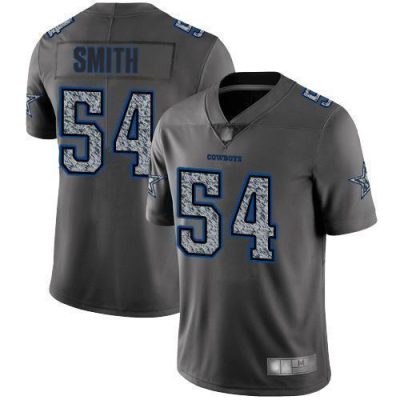 Nike Dallas Cowboys #54 Jaylon Smith Gray Static Stitched NFL Vapor Untouchable Limited Jersey