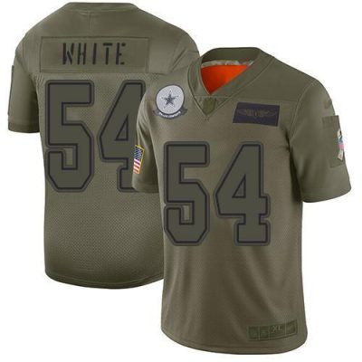 Nike Dallas Cowboys #54 Randy White Camo Stitched NFL Limited 2019 Salute To Service Jersey