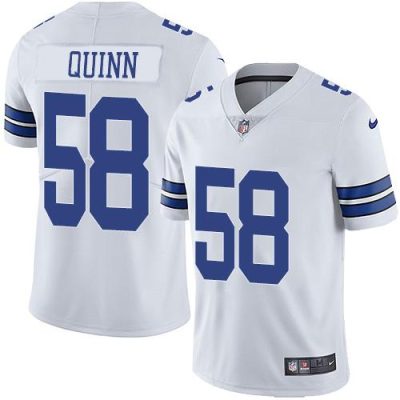 Nike Dallas Cowboys #58 Robert Quinn White Stitched NFL Vapor Untouchable Limited Jersey