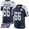 Nike Dallas Cowboys #66 Connor McGovern Navy Blue Thanksgiving Stitched With Established In 1960 Patch NFL 100th Season Vapor Untouchable Limited Thr