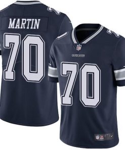 Nike Dallas Cowboys #70 Zack Martin Navy Blue Team Color Stitched NFL Vapor Untouchable Limited Jersey