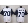 Nike Dallas Cowboys #70 Zack Martin White Stitched NFL Elite Rush Jersey