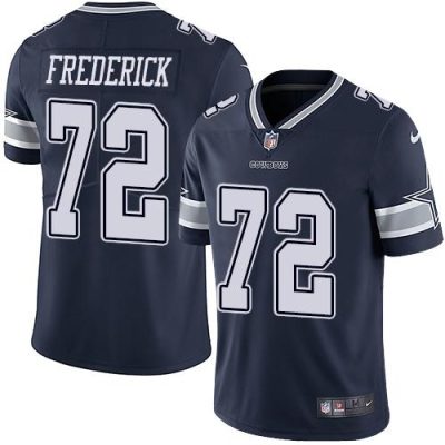 Nike Dallas Cowboys #72 Travis Frederick Navy Blue Team Color Stitched NFL Vapor Untouchable Limited Jersey