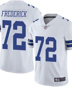 Nike Dallas Cowboys #72 Travis Frederick White Stitched NFL Vapor Untouchable Limited Jersey