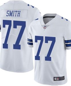 Nike Dallas Cowboys #77 Tyron Smith White Stitched NFL Vapor Untouchable Limited Jersey