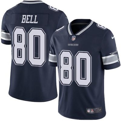 Nike Dallas Cowboys #80 Blake Bell Navy Blue Team Color Stitched NFL Vapor Untouchable Limited Jersey
