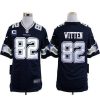 Nike Dallas Cowboys #82 Jason Witten Navy Blue Team Color With C Patch Stitched NFL Game Jersey