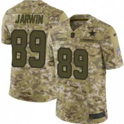 Nike Dallas Cowboys #89 Blake Jarwin Camo Stitched NFL Limited 2018 Salute To Service Jersey