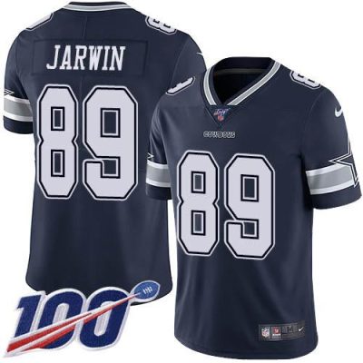 Nike Dallas Cowboys #89 Blake Jarwin Navy Blue Team Color Stitched NFL 100th Season Vapor Untouchable Limited Jersey